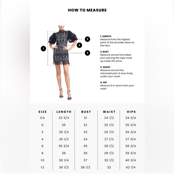 $285! ONE33 Social The Hilda Black Lace
Cocktail Dress SZ 10 NWT! - Picture 4 of 7